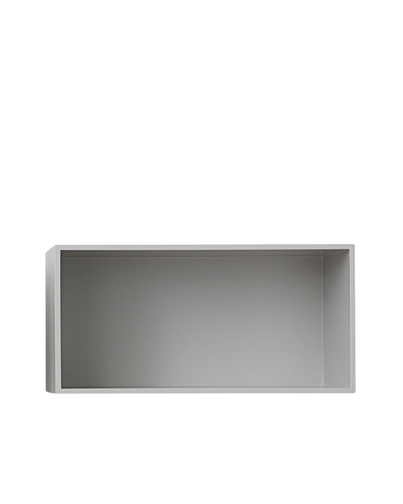 Mini Stacked - Grey wall shelf - Large